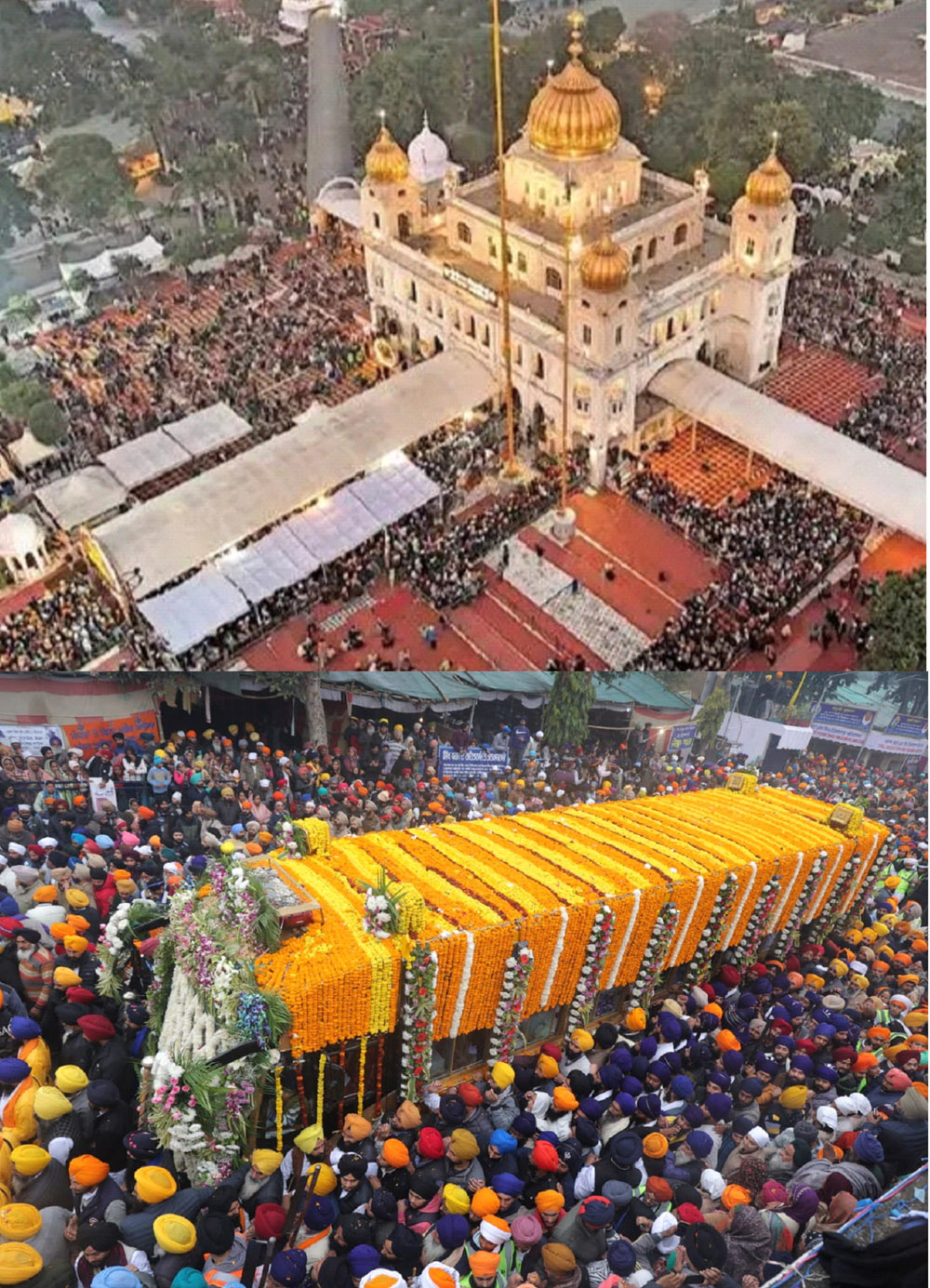 ਛੋਟੇ ਸਾਹਿਬਜ਼ਾਦਿਆਂ ਤੇ ਮਾਤਾ ਗੁਜਰ ਕੌਰ ਜੀ ਦੀ ਯਾਦ ਵਿਚ ਅੱਠ ਲੱਖ ਤੋਂ ਵੱਧ ਸੰਗਤਾਂ ਹੋਈਆਂ ਨਤਮਸਤਕ